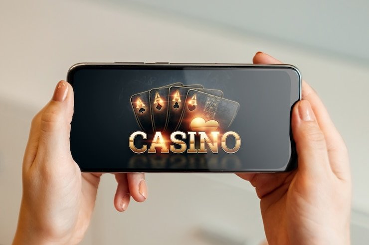 Kartu bingo modern di layar mobile